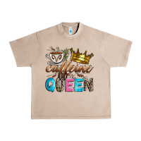 French Oak caffeine queen Urban Heavy Tee - Zillion Design Studio