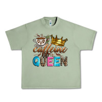Oil Green caffeine queen Urban Heavy Tee - Zillion Design Studio