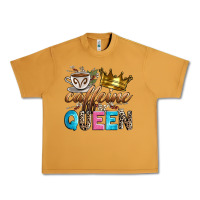 Peanut Butter caffeine queen Urban Heavy Tee - Zillion Design Studio