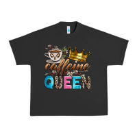 Pigment Black caffeine queen Urban Heavy Tee - Zillion Design Studio