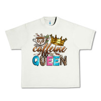 Pistachio caffeine queen Urban Heavy Tee - Zillion Design Studio