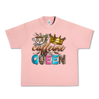 Salmon caffeine queen Urban Heavy Tee - Zillion Design Studio