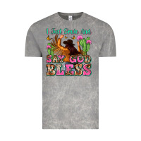 Cloud Rock i just smile and say god bless Vintage Tee - Zillion Design Studio