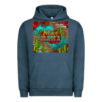 Pigment Midnight Navy latina mama Urban Hoodie - Jasminsmagicworld