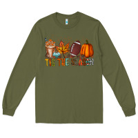 Army Green tis the season Long Sleeve Tee - RacoonDesign