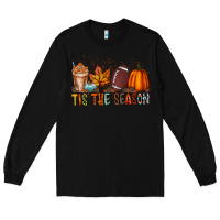 Black tis the season Long Sleeve Tee - RacoonDesign