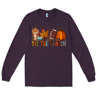 Plum tis the season Long Sleeve Tee - RacoonDesign