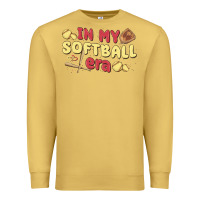 Antique Gold in my softball era Premium Sweatshirt - MaliasSmallBusiness