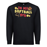 Black in my softball era Premium Sweatshirt - MaliasSmallBusiness