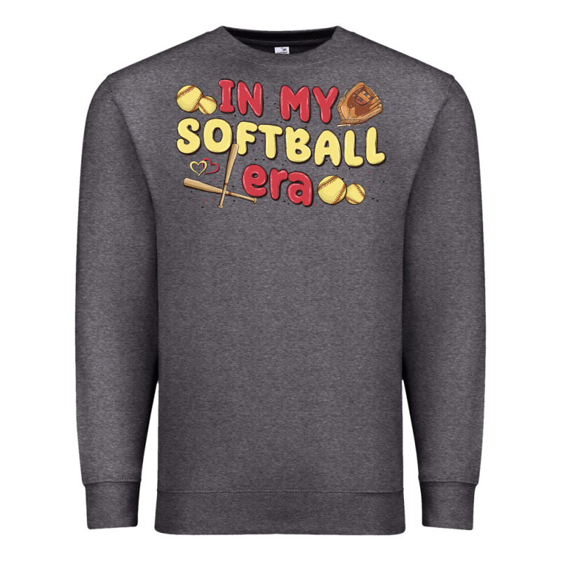 In My Softball Era Premium Sweatshirt by MaliasSmallBusiness | Teevron