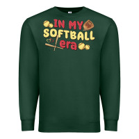 Sports Green in my softball era Premium Sweatshirt - MaliasSmallBusiness