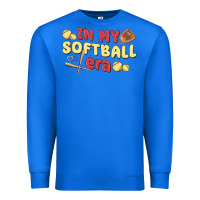 True Royal in my softball era Premium Sweatshirt - MaliasSmallBusiness