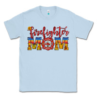 Dusty Blue firefighter mom Classic Tee - HRA Design Shop