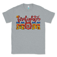 Heather Grey firefighter mom Classic Tee - HRA Design Shop