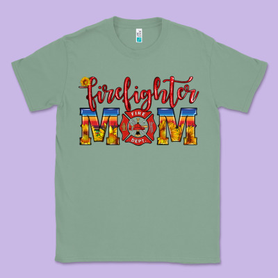 Firefighter Mom Classic Tee Designed By Hra Design Shop