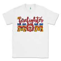 White firefighter mom Classic Tee - HRA Design Shop