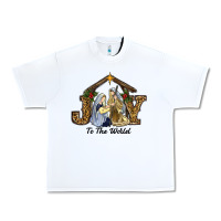 Christmas Oh Holly Night Urban Heavy Tee | Teevron