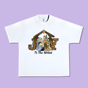 Christmas Oh Holly Night Urban Heavy Tee Designed By Ranaportraitstore