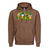 Chestnut st patricks coffee Zipper Hoodie - AdoDesignShop