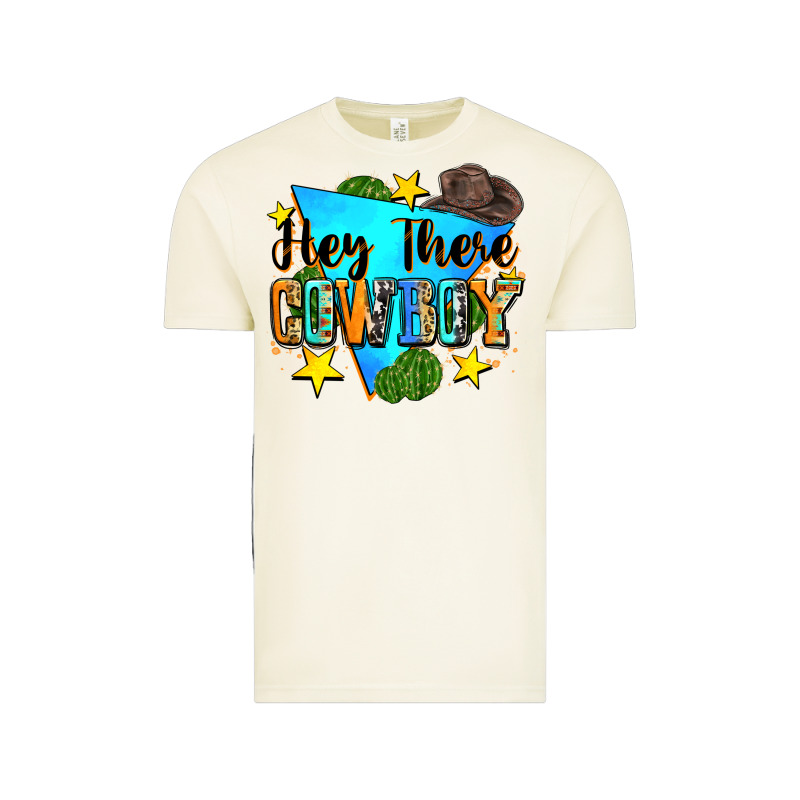 Hey There Cowboy Vintage Tee by Zillion Design Studio | Teevron
