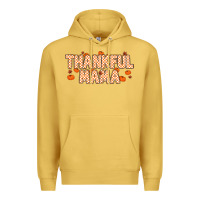 Antique Gold Thankful Mama Premium Hoodie - MaliasSmallBusiness