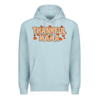 Blue Mist Thankful Mama Premium Hoodie - MaliasSmallBusiness