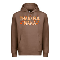 Chestnut Thankful Mama Premium Hoodie - MaliasSmallBusiness
