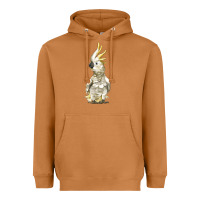 Meerkat Cockatoo Bird Heavyweight Hoodie - LillyAllenDesigns