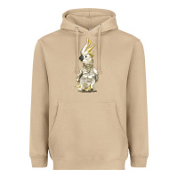 Mushroom Cockatoo Bird Heavyweight Hoodie - LillyAllenDesigns
