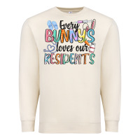 Sandshell every bunny loves our residents Premium Sweatshirt - MaliasSmallBusiness
