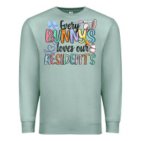 Seafoam every bunny loves our residents Premium Sweatshirt - MaliasSmallBusiness