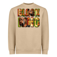 Black King Heavyweight Sweatshirt | Teevron