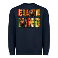 Navy black king Heavyweight Sweatshirt - Zillion Design Studio