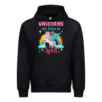 Black unicorns are born in april Urban Hoodie - Jasminsmagicworld