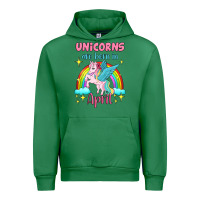 Emerald unicorns are born in april Urban Hoodie - Jasminsmagicworld