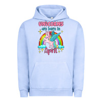Pigment Grape Ice unicorns are born in april Urban Hoodie - Jasminsmagicworld