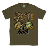 Army Green gigi of both Classic Tee - CowhideDigitalArt