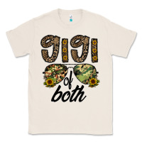Natural gigi of both Classic Tee - CowhideDigitalArt