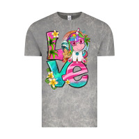 Cloud Rock love summer unicorn Vintage Tee - texasbilliewilder