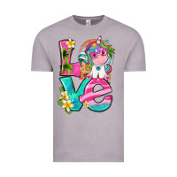 Vintage Zinc love summer unicorn Vintage Tee - texasbilliewilder