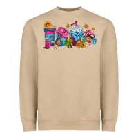 Mushroom cowgirl coffee cups Heavyweight Sweatshirt - texasbilliewilder