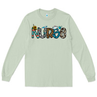 Matcha nurse Long Sleeve Tee - CowhideDigitalArt