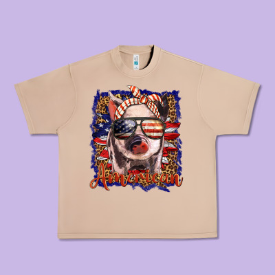 Amerıcan Pig Urban Heavy Tee Designed By Barkaloodesign