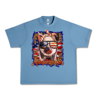 Pebble Blue amerıcan pig Urban Heavy Tee - BarkalooDesign