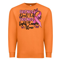 Carrot friends dont let friends fight cancer alone Premium Sweatshirt - MaliasSmallBusiness