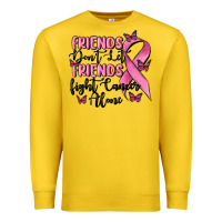 Lemon friends dont let friends fight cancer alone Premium Sweatshirt - MaliasSmallBusiness