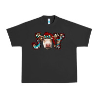 Pigment Black christmas joy cow Urban Heavy Tee - RanaPortraitStore