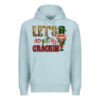 Blue Mist Let's get crackin Christmas Premium Hoodie - NancyCooperArtShop