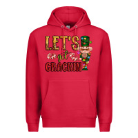 Cardinal Let's get crackin Christmas Premium Hoodie - NancyCooperArtShop