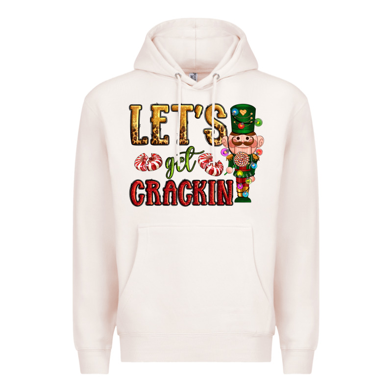 Let's Get Crackin Christmas Premium Hoodie by NancyCooperArtShop | Teevron